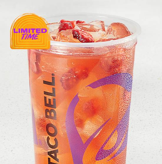 Strawberry Passionfruit Agua Refresca - Regular