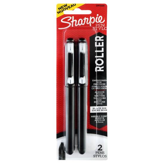Sharpie Needle Point Roller Pens (2 ct)