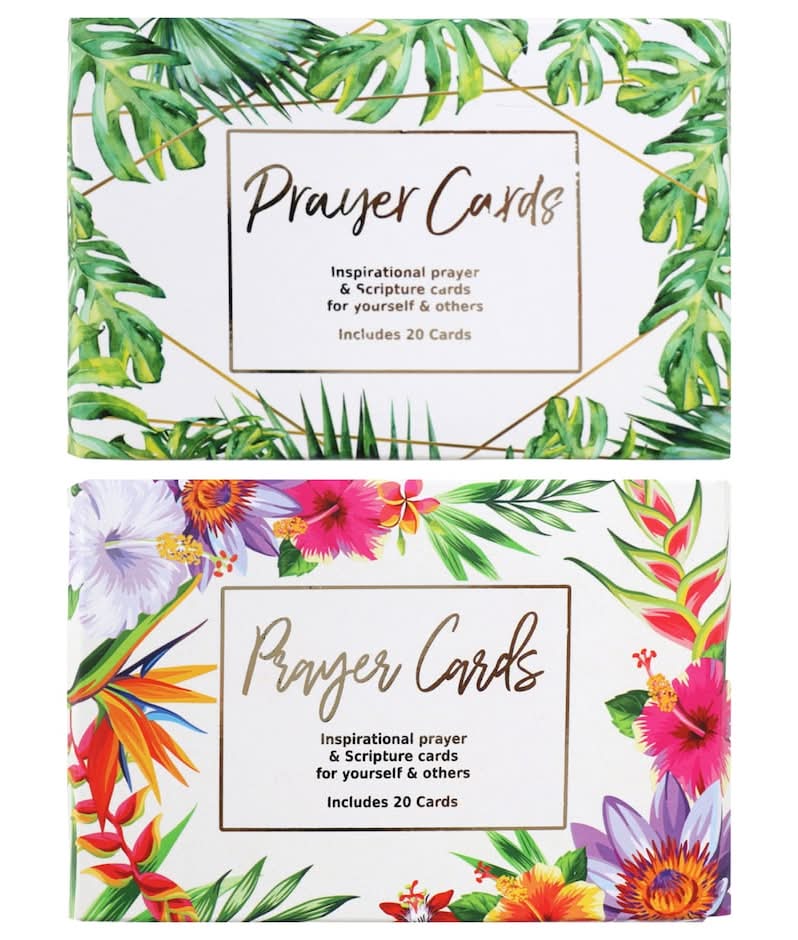 Inspirational Prayer Cards, 6x4 in (2 x 20 ct)