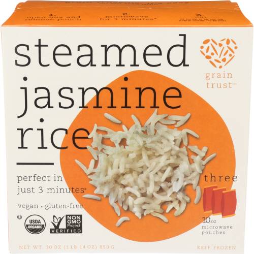 Grain Trust Organic Steamed Jasmine Rice