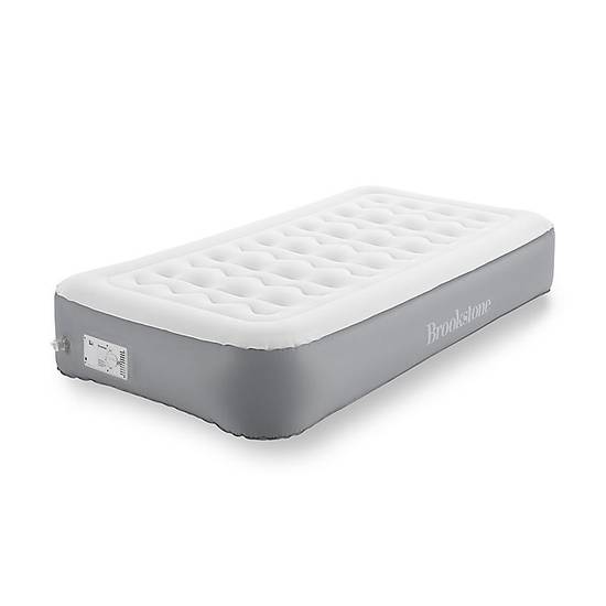 Brookstone® Perfect 12-Inch Twin Air Mattress with Built-In Pump