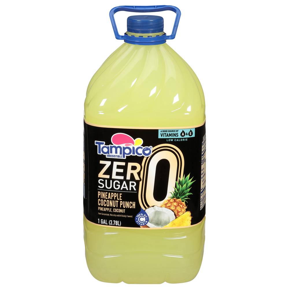 Tampico Irresistible Zero Sugar Pineapple Coconut Punch (1 gal)