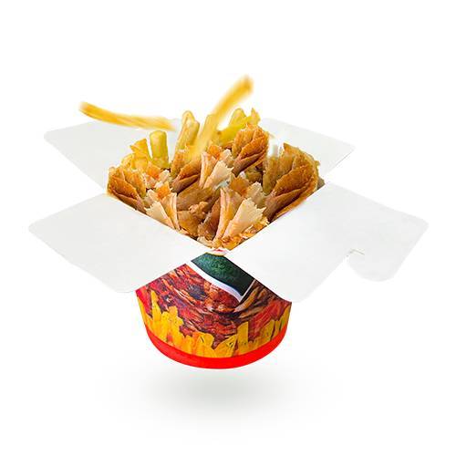 Kebab Box z Frytkami