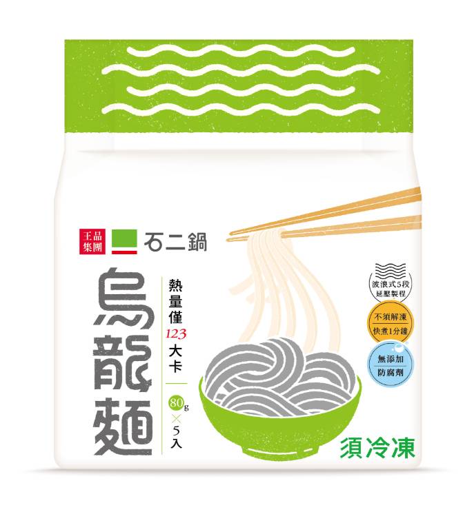 石二鍋123烏龍麵 <80g克 x 5 x 1Bag包>