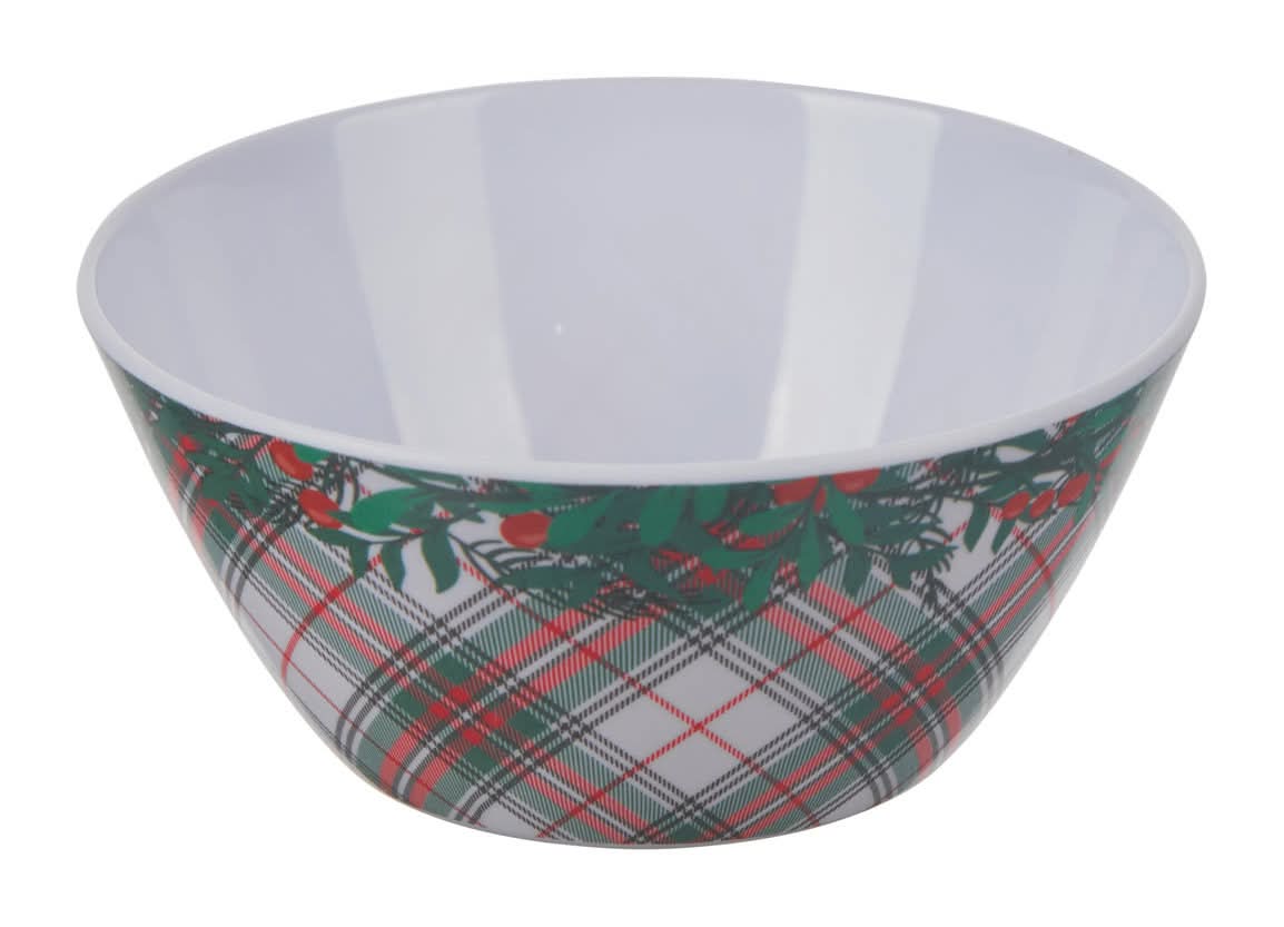 Christmas Themed Melamine Bowl