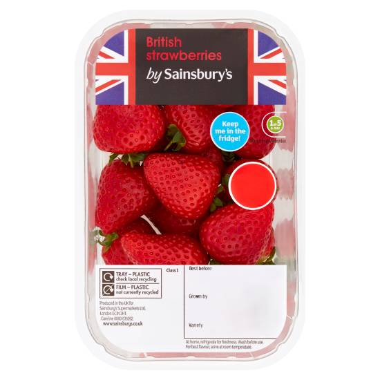 Sainsbury's British Strawberries (400g)