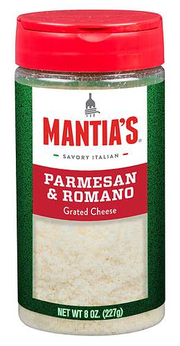 Mantia's Grated Parmesan Romano Blend (8 oz)
