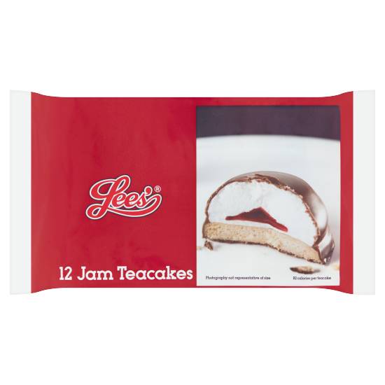 Lees' Jam Teacakes (220g)