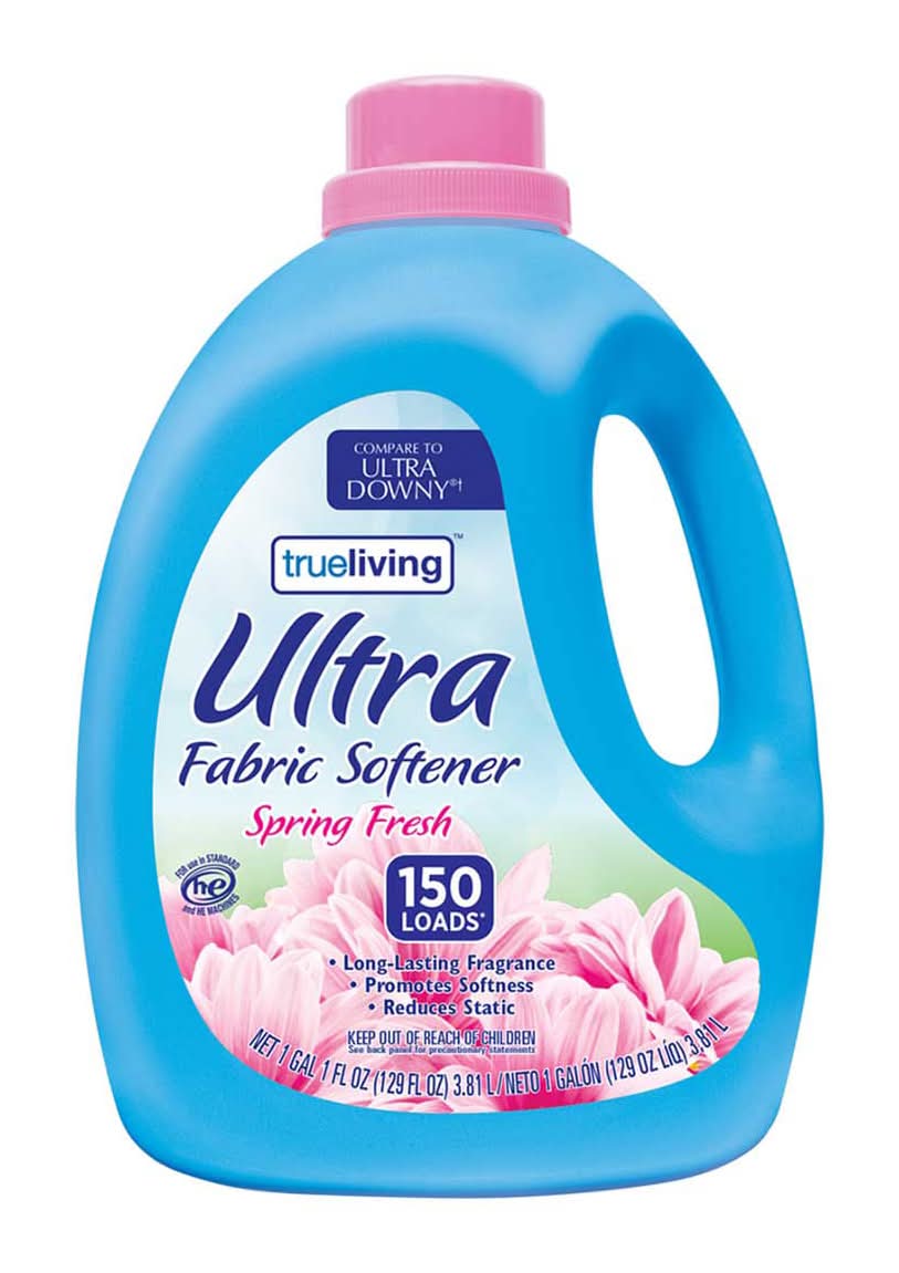 True Living Ultra Fabric Softener Spring Fresh Scent 129 Fl Oz