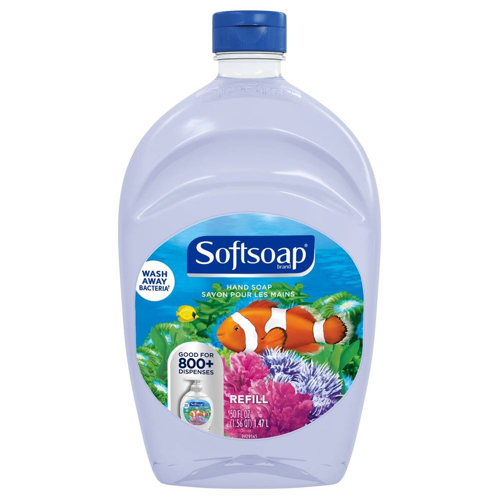 Softsoap Hand Soap Refill Aquarium, 56 Oz