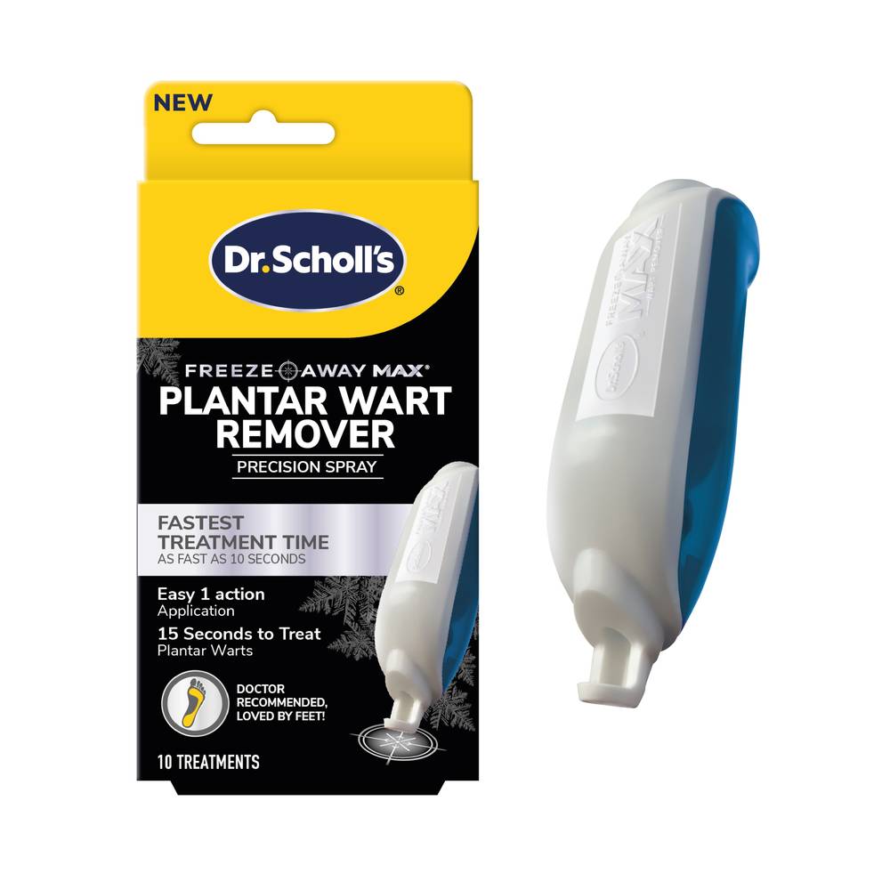 Dr. Scholl'S Freeze Away Max Plantar Wart Remover, 10 Ct