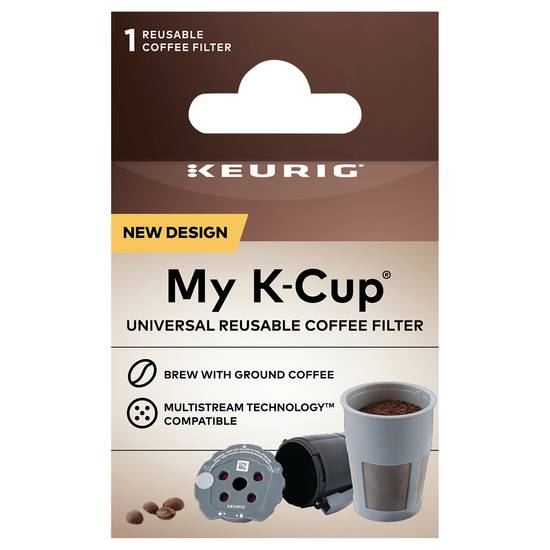 Keurig My K-Cup Universal Reusable Filter Multistream Technology