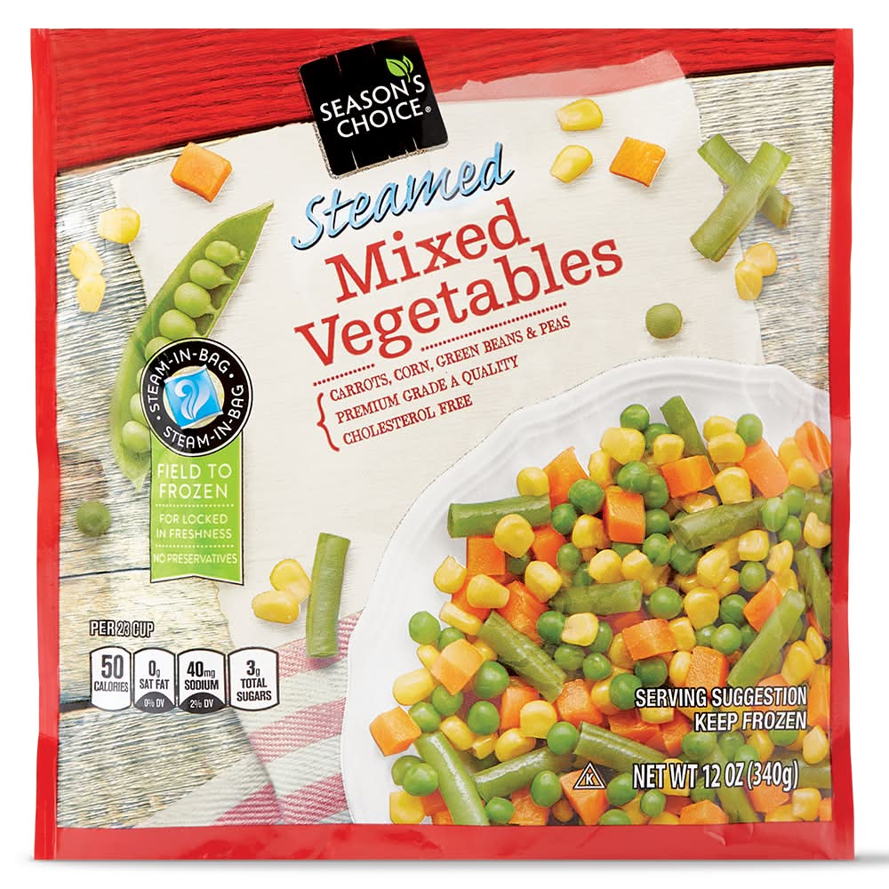 Season's Choice Steamable Frozen Mixed Vegetables
