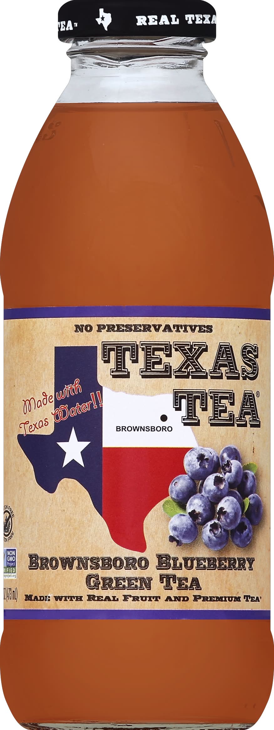 Texas Tea Green Tea, Blueberry (1 lbs)