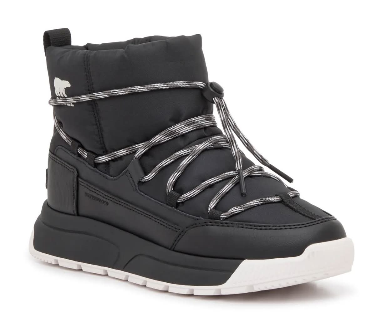 Sorel Whitney Iii Waterproof Bootie (Black Medium - 8.5)