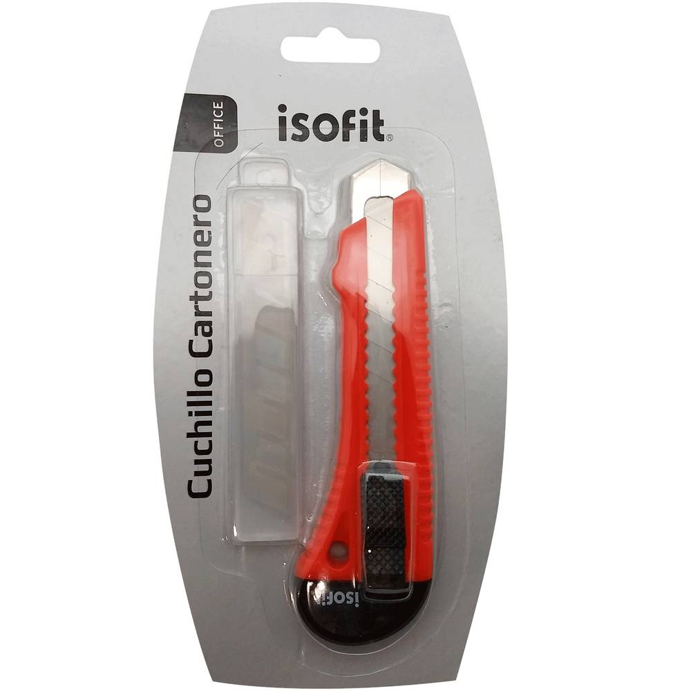 Isofit cuchillo cartonero (n° 80 + repuestos)