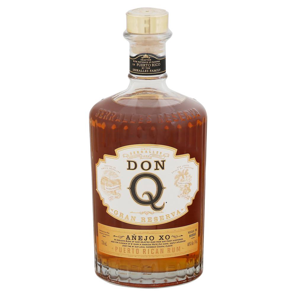 Don Q Rum Q Gran Anejo Rum (750 ml)