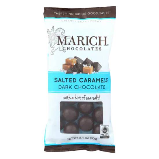 Marich Dark Chocolate Salted Caramels 2.1oz
