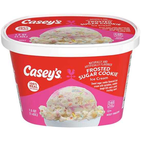 Casey's Frosted Sugar Cookie Ice Cream 48oz