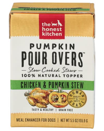 The Honest Kitchen Chicken & Pumpkin Grain Free Stew Pumpkin Pour Overs