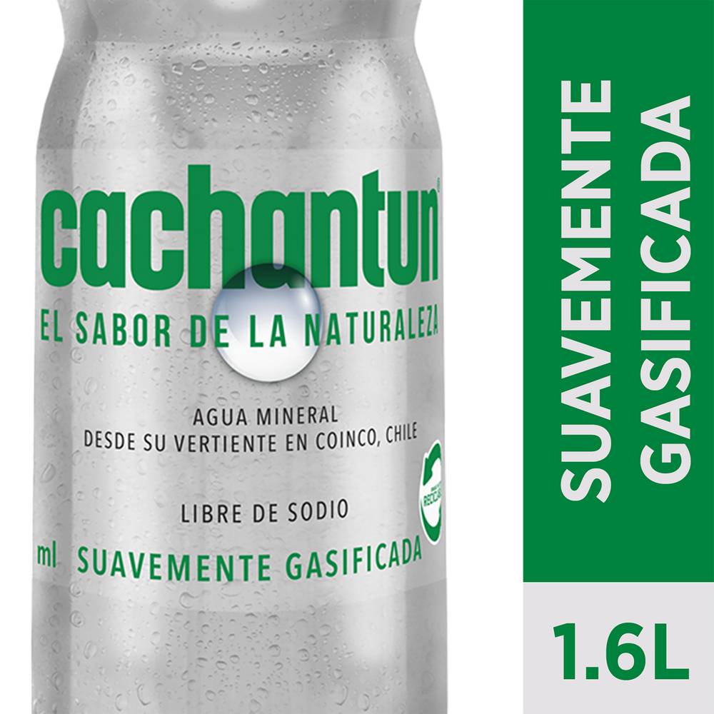 Cachantun agua mineral light gas (1.6 l)