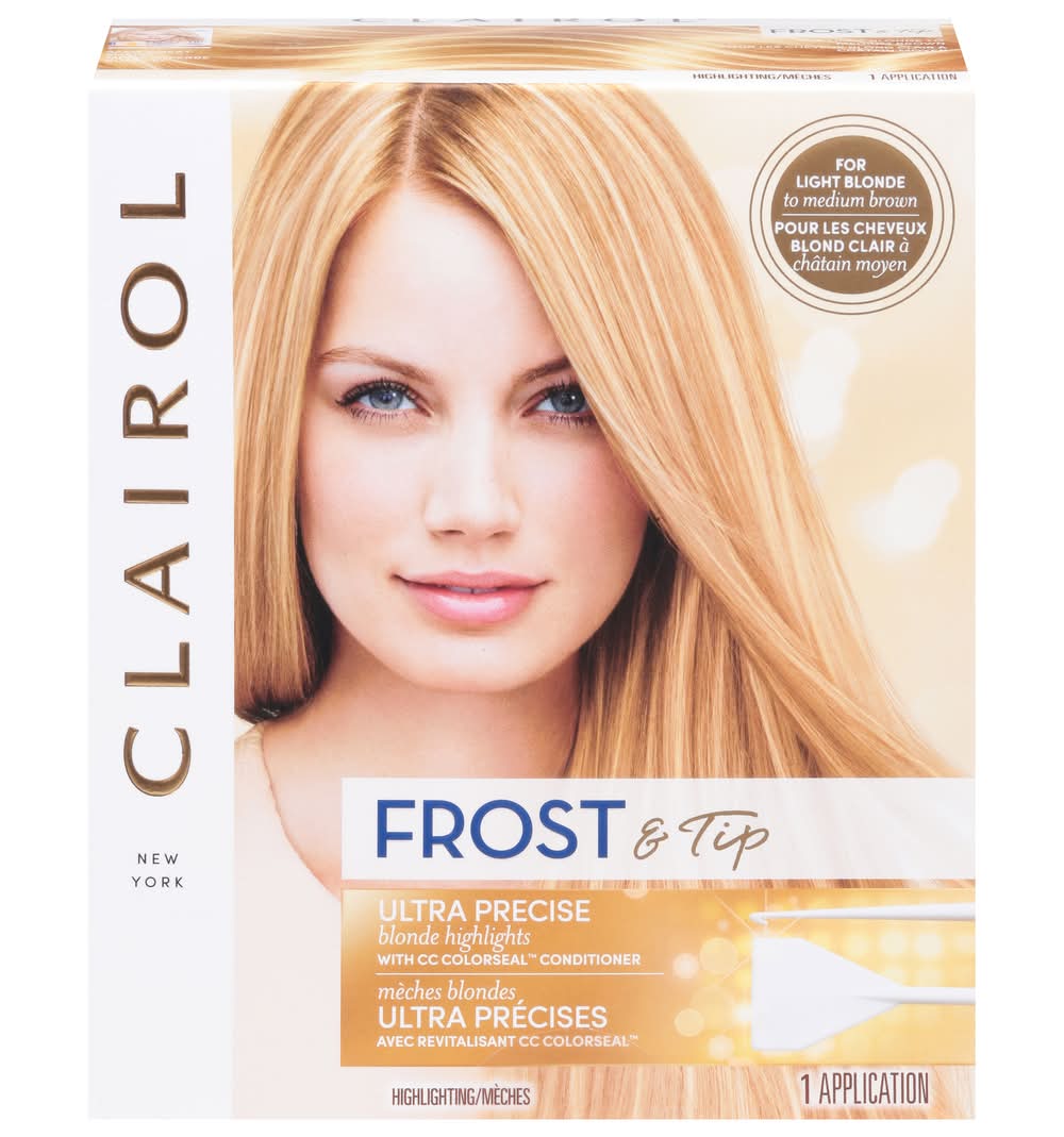 Clairol Light Blonde Frost & Tip Hair Color With Conditioner (0.7 lbs)