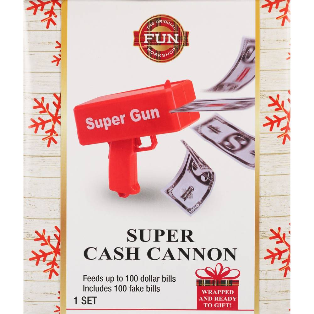 The Original Fun Workshop Super Cash Cannon