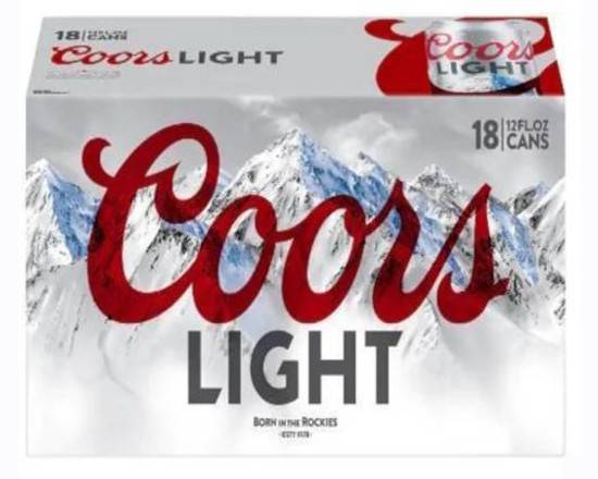 Coors Light Beer (18 x 12 fl oz)