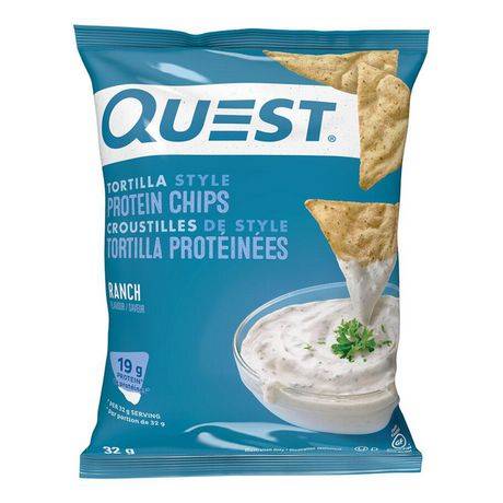 Quest Tortilla Style Protein Chips, Ranch (32 g)