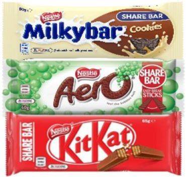 Nestle Large Bars (3 for $10) SAVE $5