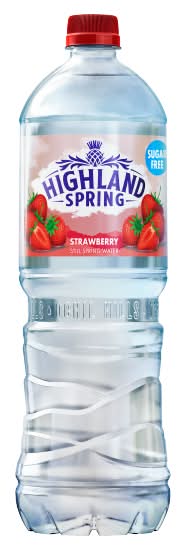 Highland Spring Strawberry, Sugar Free Still Spring Water (1.25L)