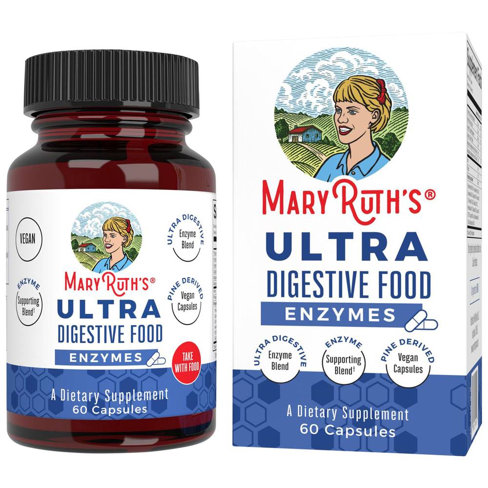 MaryRuth's Ultra Digestive Food Enzymes (60 ct)