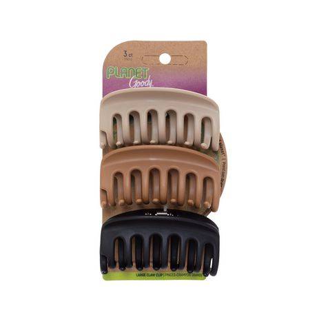 Goody Products Planet Large Rounded Clips, Assorted (3 ct)