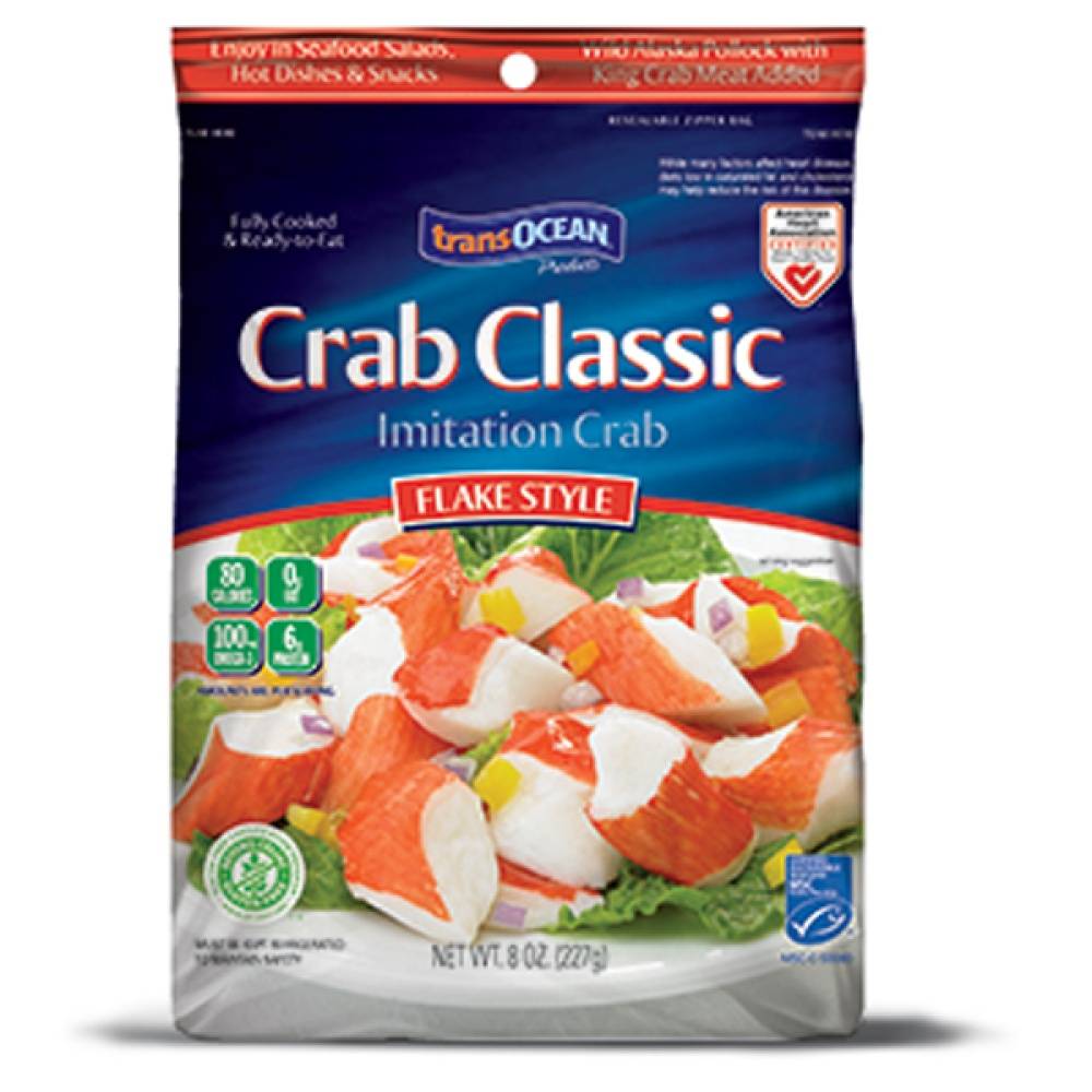 Transocean Flake Style Imitation Crab (8 oz)