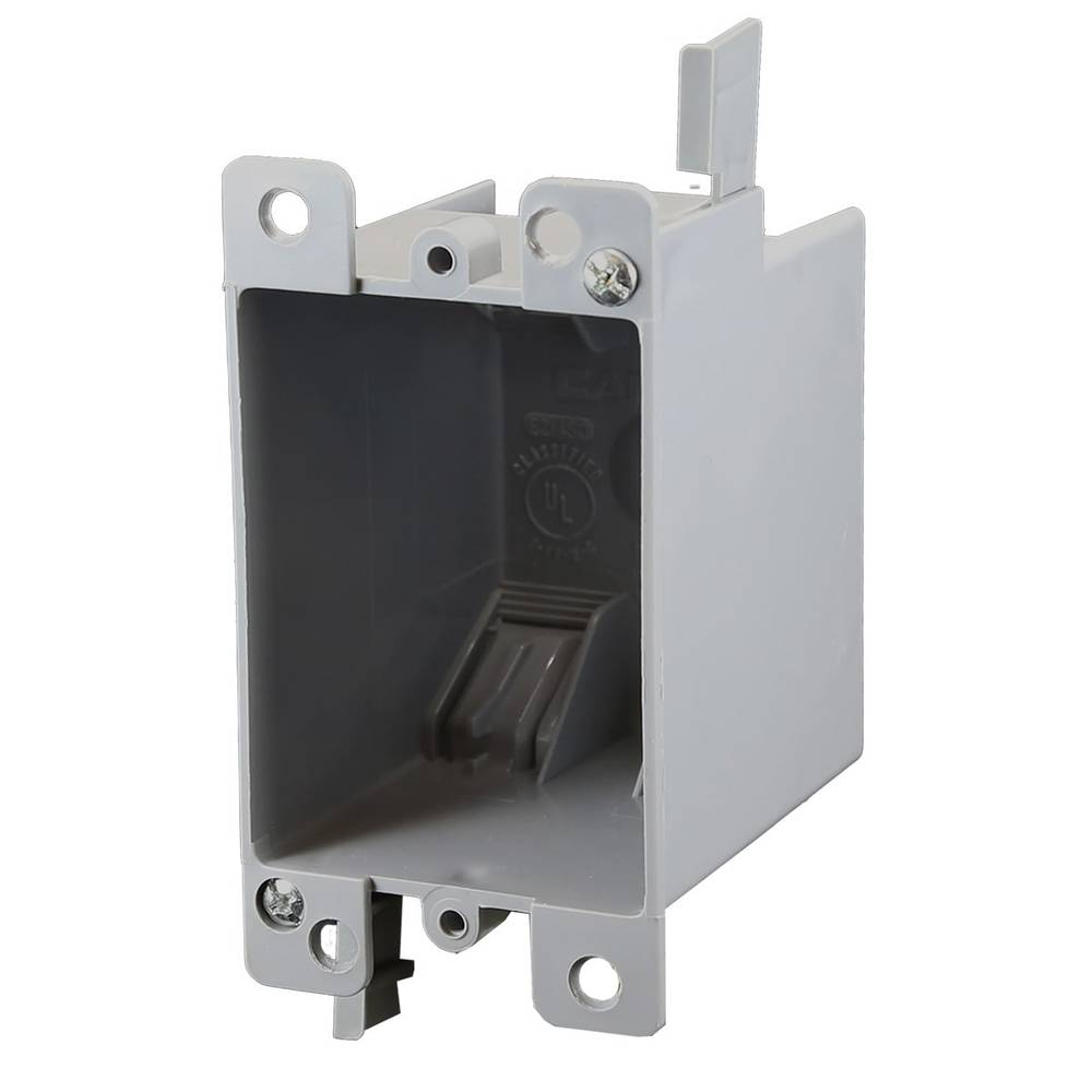 CANTEX 1-Gang PVC Old Work Switch/Outlet Electrical Box | LEZ14SO