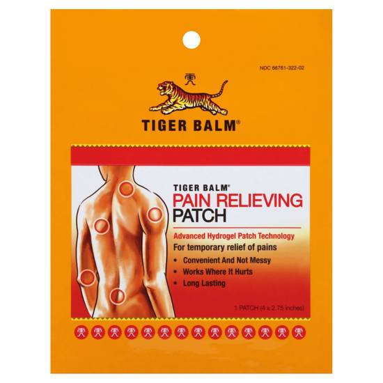 Tiger Balm Pain Relieving Patch (1 patch)