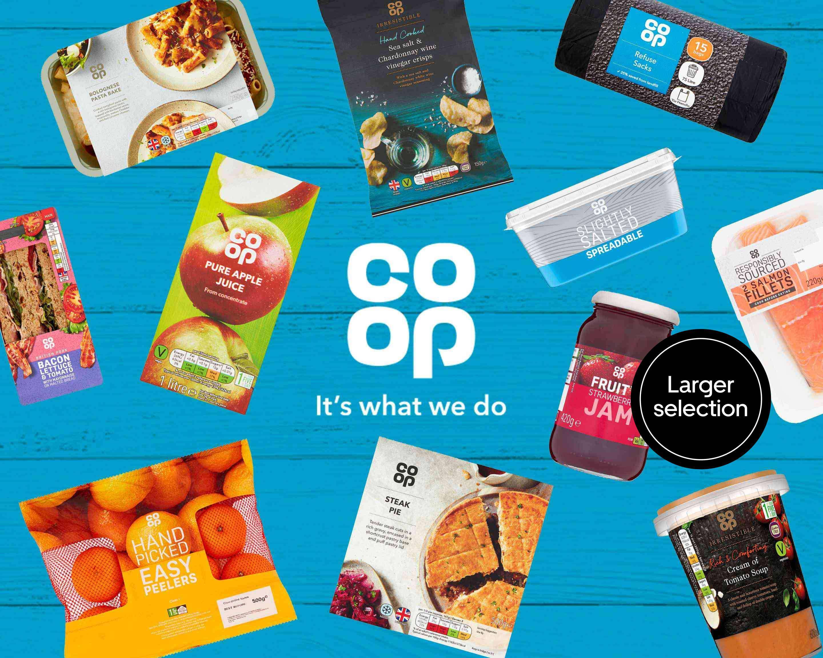 Coop (Ossett) Menu Takeaway in Ossett Delivery menu & prices