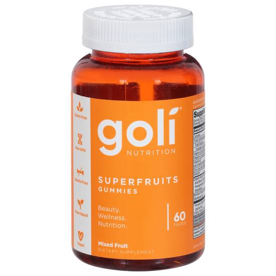 Goli Superfruits Gummies Dietary Supplement (60 ct)