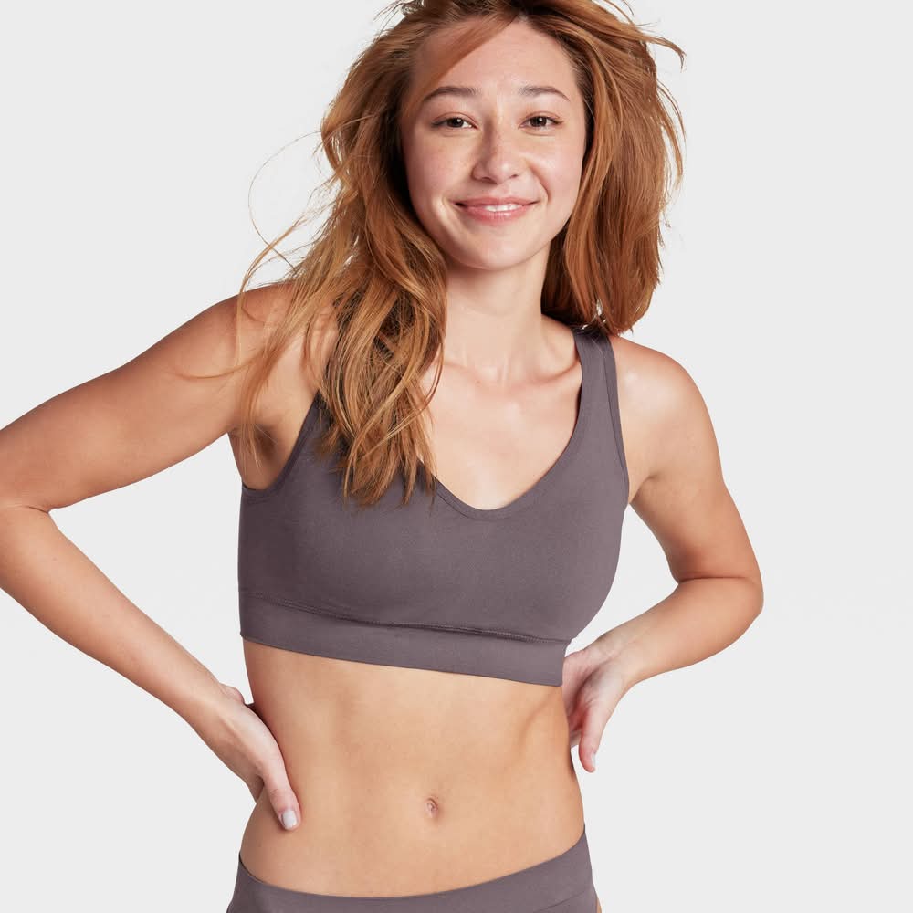 Jockey Seamfree Back Smoothing Bra, Women, XL, Twilight Sands