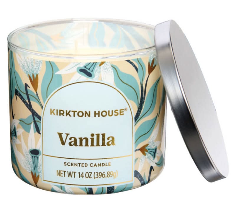 Kirkton House 3 Wick Candle Vanilla