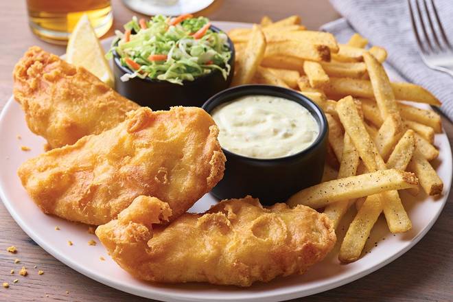 Hand-Battered Fish & Chips