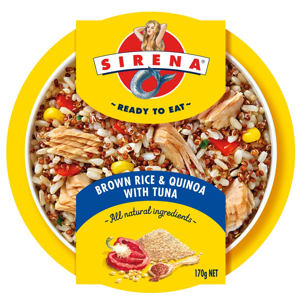 Sirena Brown Rice & Quinoa With Tuna (170g)