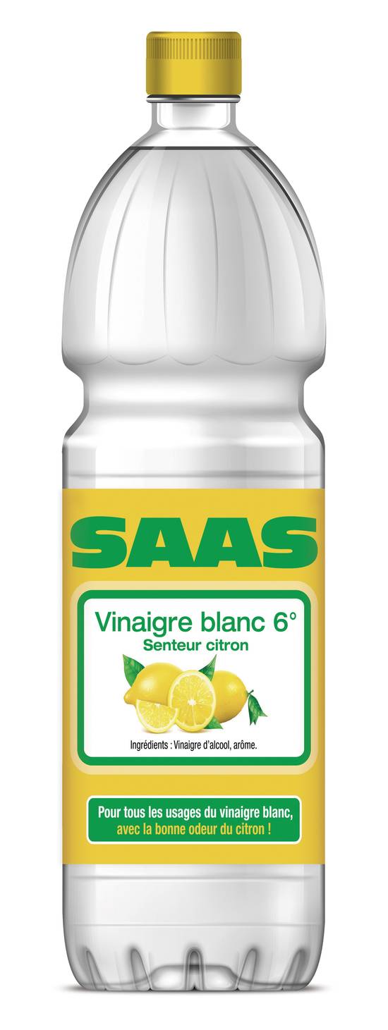 Saas - Vinaigre d'alcool blanc (citron)