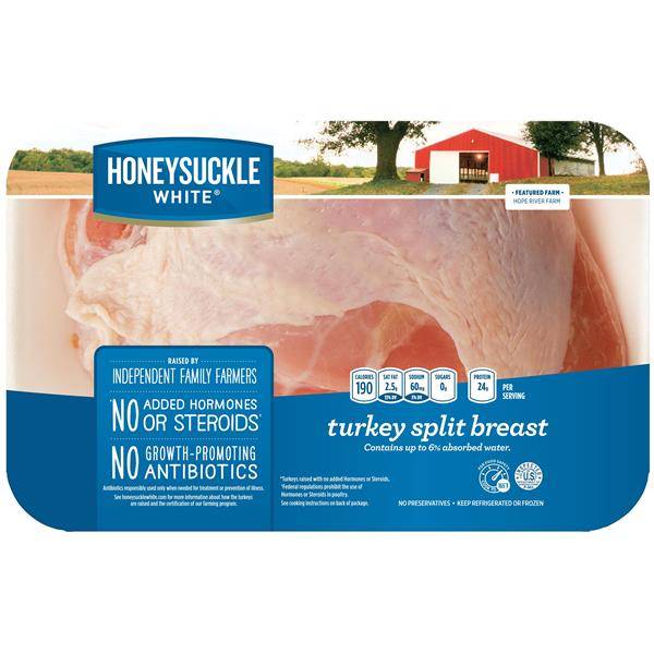 Honeysuckle White Turkey Split Breast