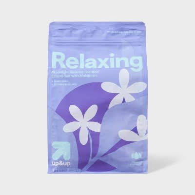 up&up Relaxing Epsom Salt With Melatonin, Midnight Jasmine (48 oz)