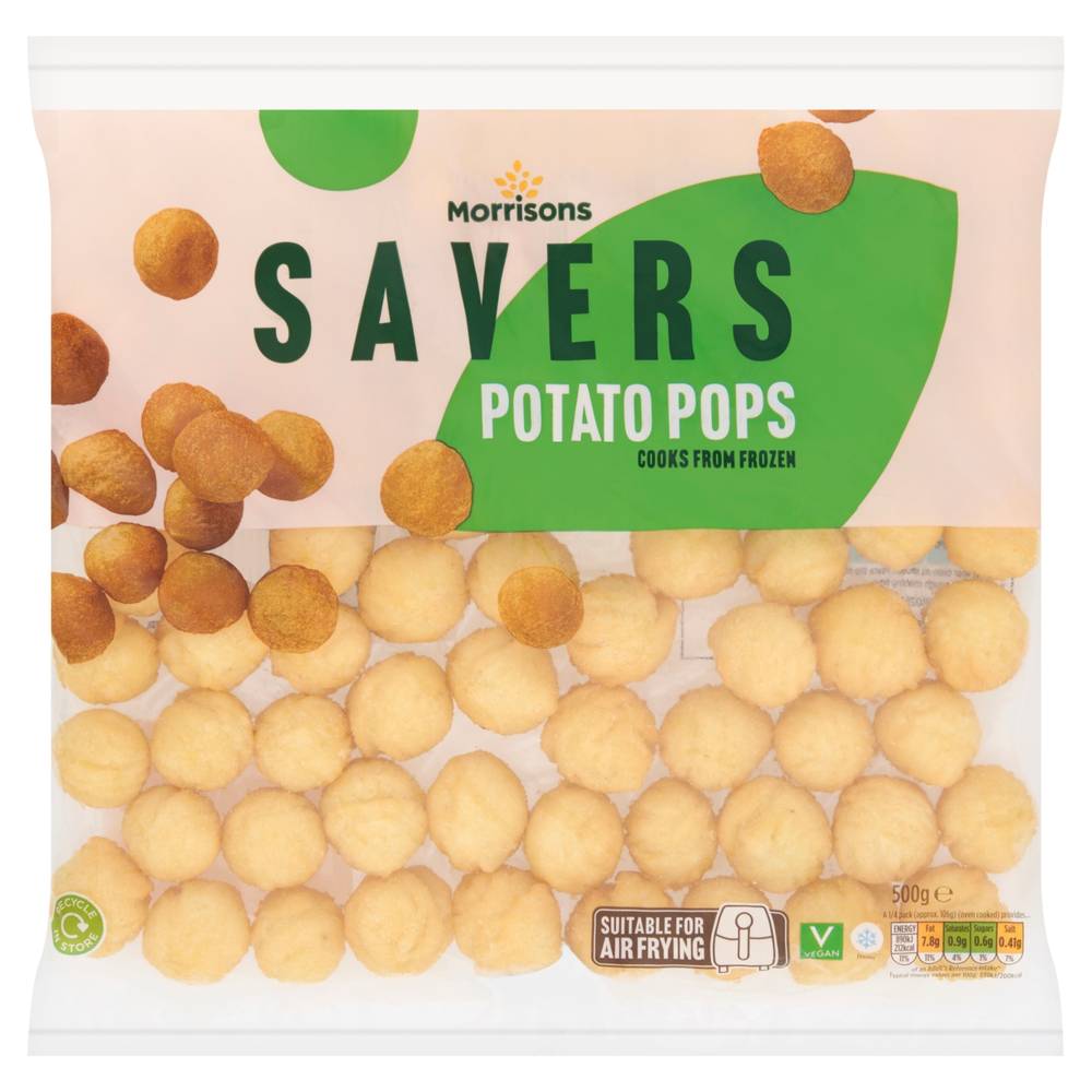 M SAVERS POTATO POPS 500G