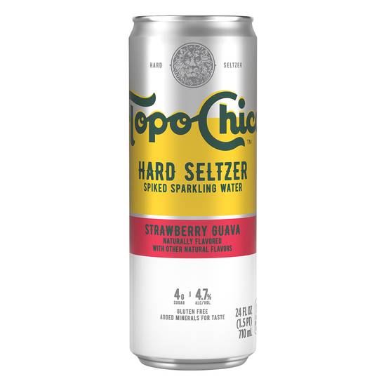 Topo Chico Strawberry Guava Hard Seltzer (24 fl oz)