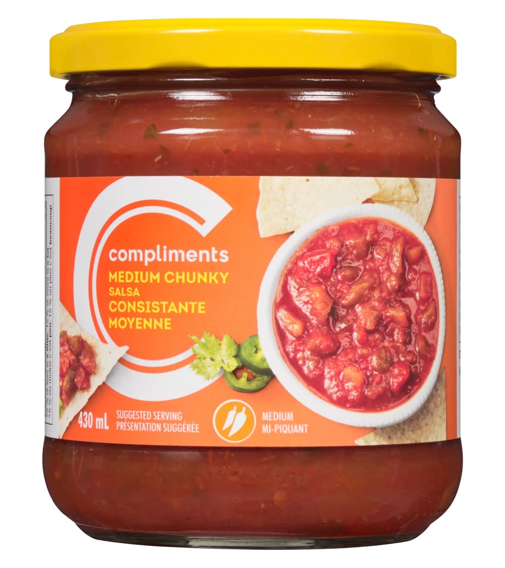 Compliments Medium Chunky Salsa (430 ml)