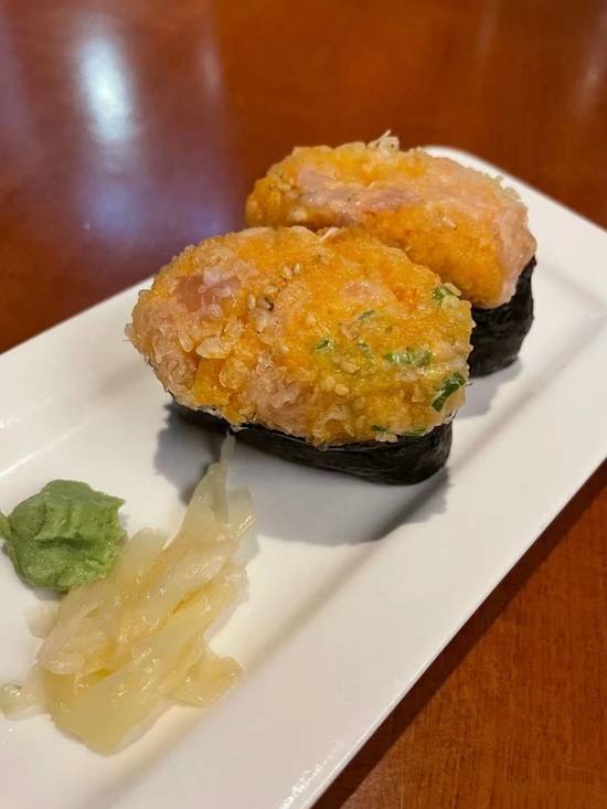 *Spicy Yellowtail (Mixed Tempura) Nigiri