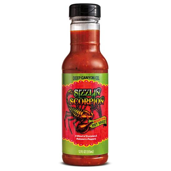 Long Deep Canyon Co. Sizzlin Scorpion Sauce